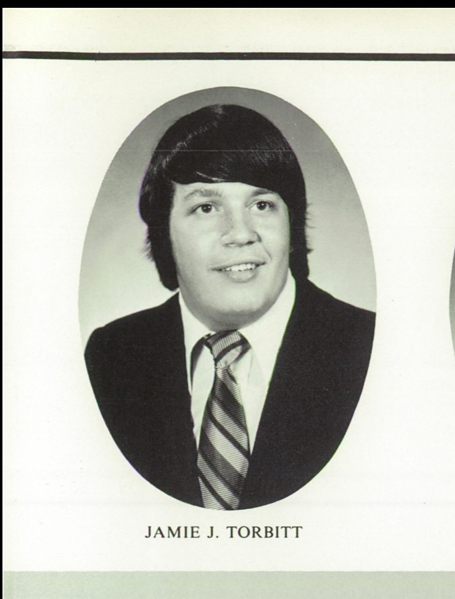 Jamie J. Torbitt — attributed 1979 yearbook photograph